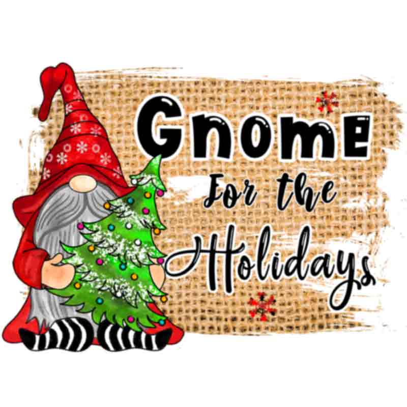 Gnome For The Holidays (DTF Transfer)