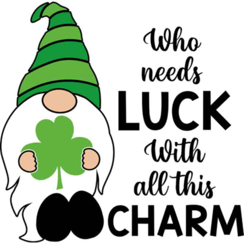 Gnome Lucky Charm (DTF Transfer)