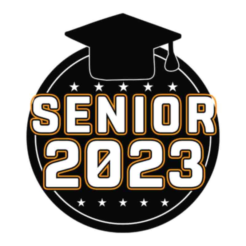 Grad Cap Senior 2023 (DTF Transfer)