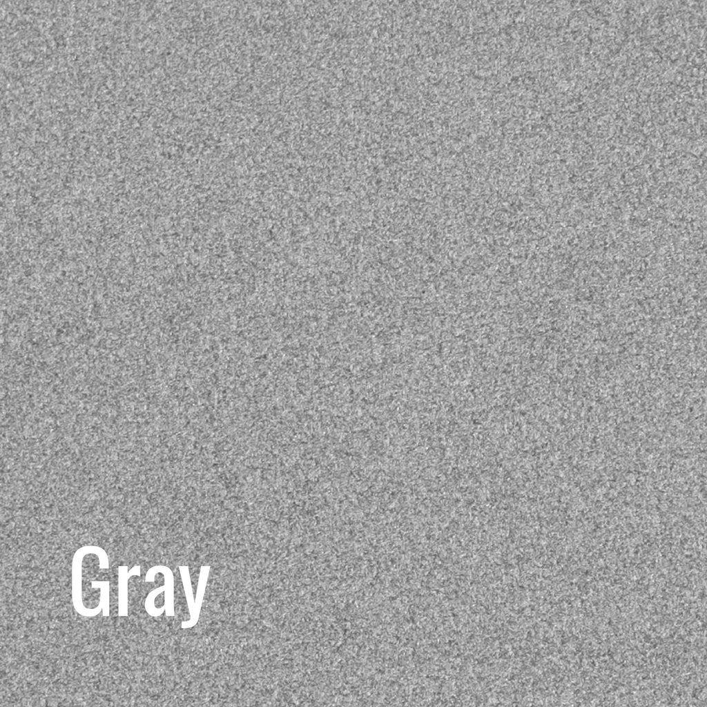 Gray Siser StripFlock Pro Heat Transfer Vinyl (HTV)