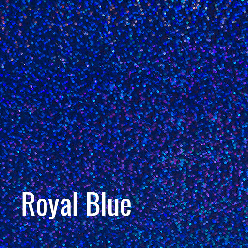 Royal Blue Holographic HTV