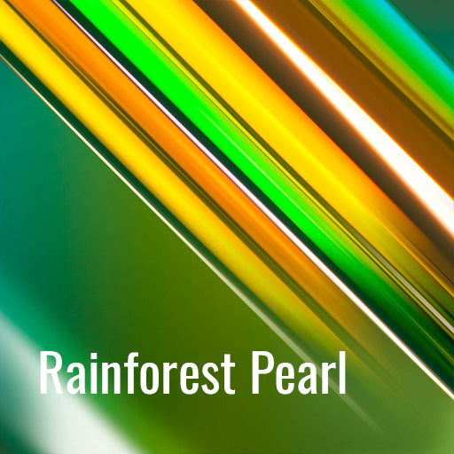 Rainforest Pearl Siser Holographic Heat Transfer Vinyl (HTV) (Green Chameleon)