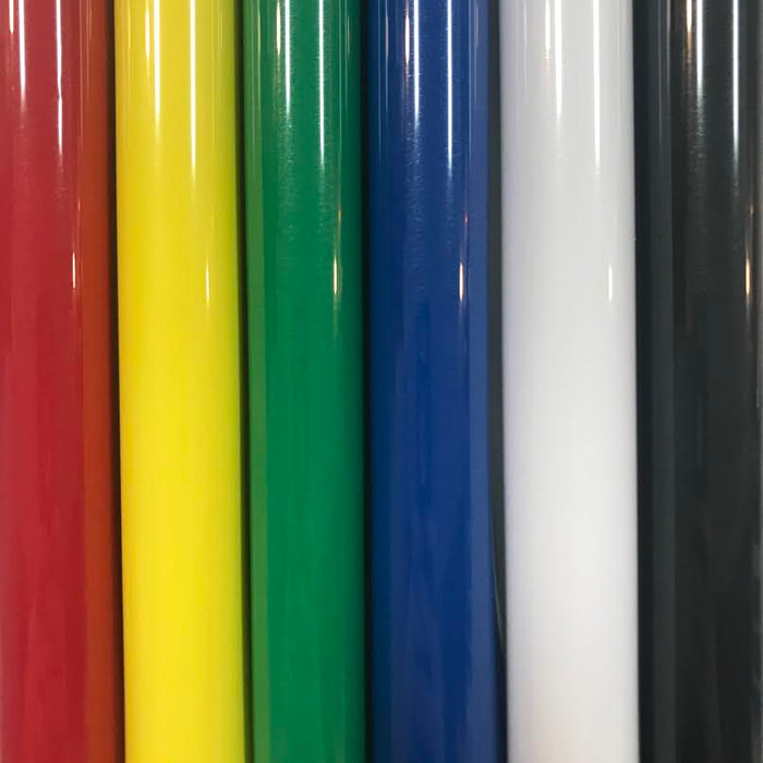 Primary Color 5 Foot Rolls Heat Transfer Vinyl (HTV) Bundle - Atlanta Vinyl