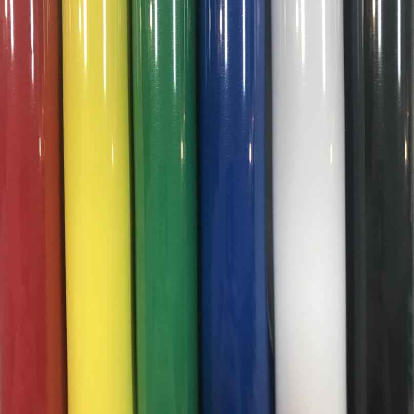 Primary Color 5 Foot Rolls Heat Transfer Vinyl (HTV) Bundle