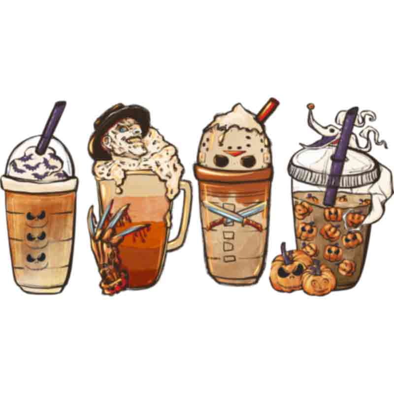 Halloween & Coffee 13 (DTF Transfer)