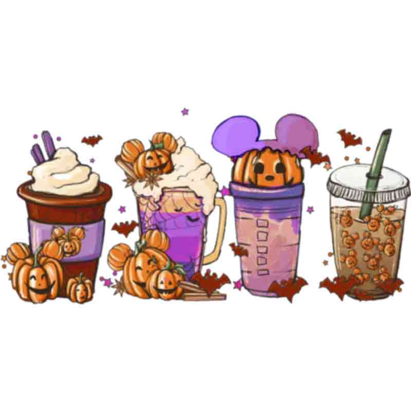 Halloween & Coffee 26 (DTF Transfer)