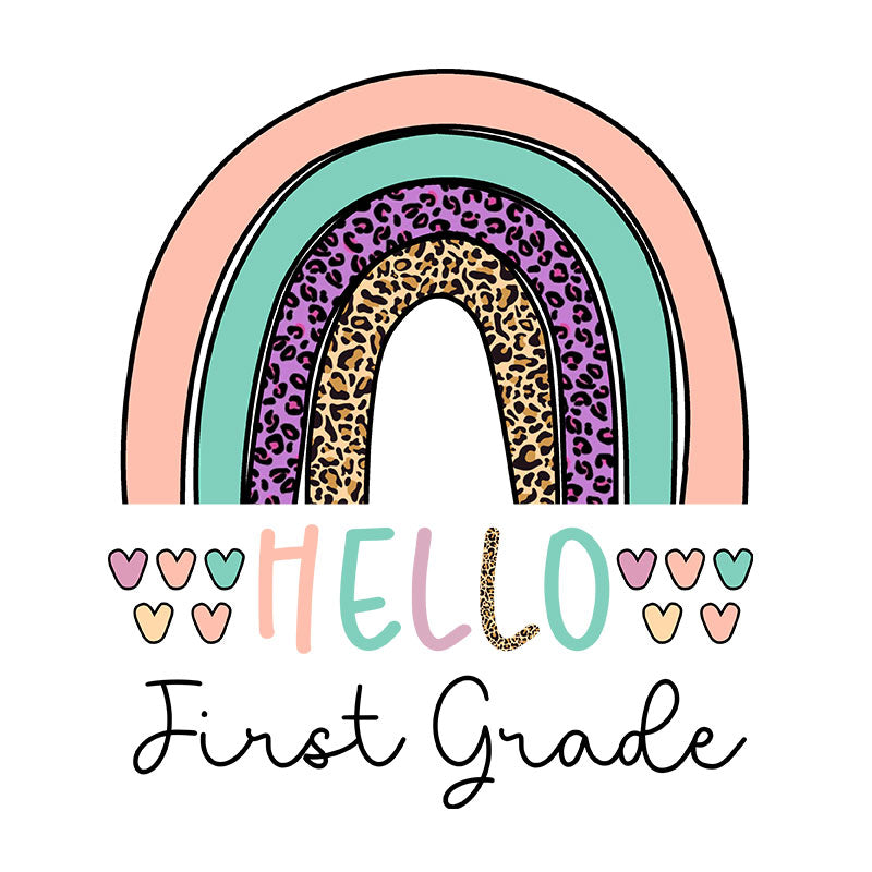Hello first grade 2 (DTF Transfer)