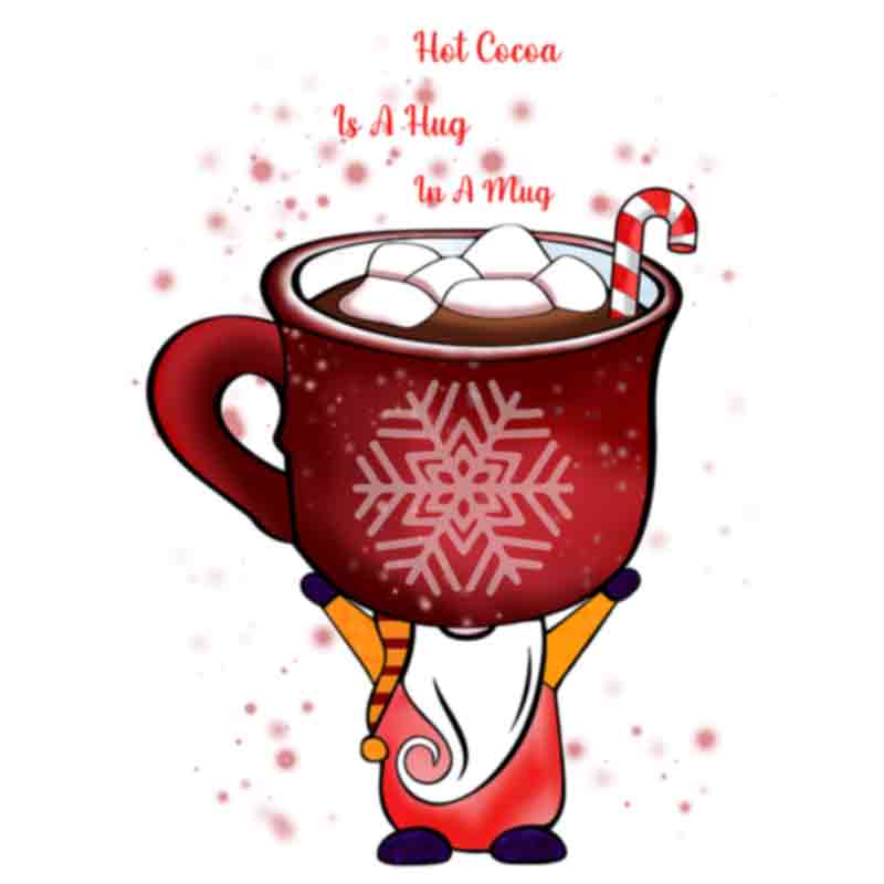 Hot Cocoa Christmas Mug Clipart