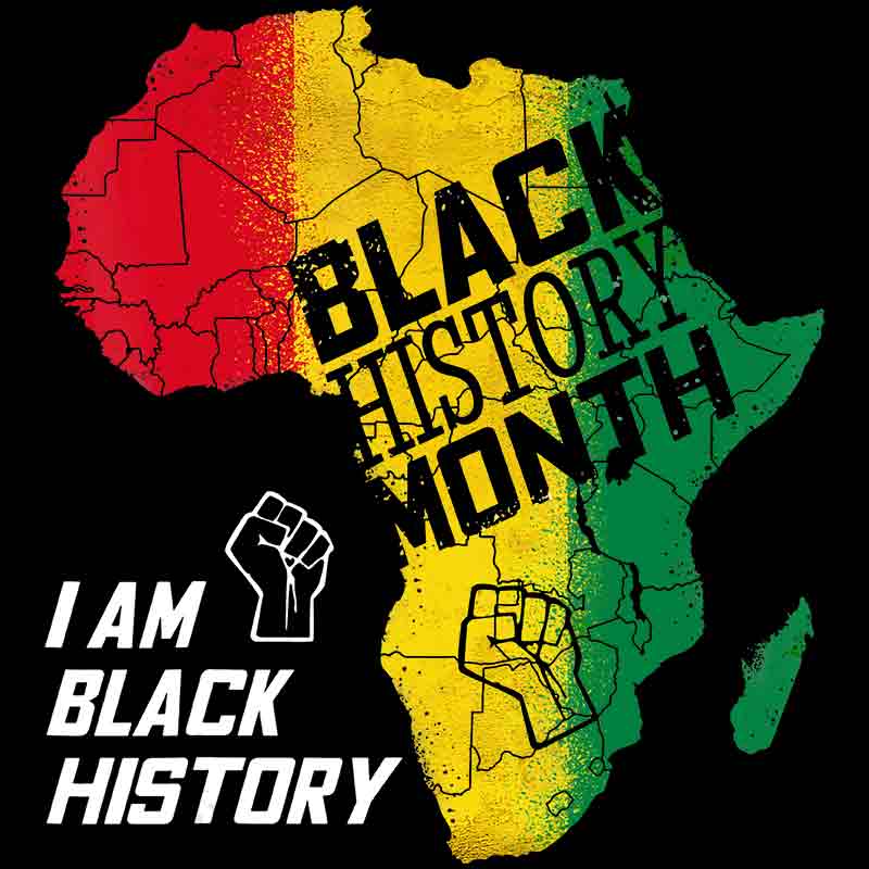 Black History Month I Am Black Women (DTF Transfer)