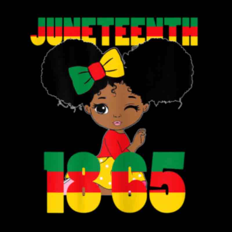 Black Girl, Women Shirt Little Miss Juneteenth Girl Toddler Black