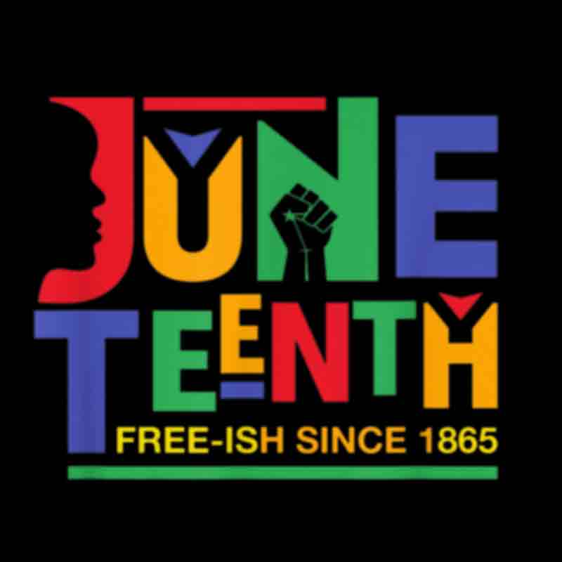 Juneteenth Free-ish 90s style (DTF Transfer)