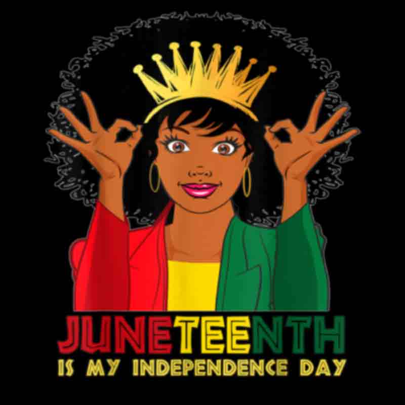 Juneteenth Is My Independence Day OOOOOKay (DTF Transfer)