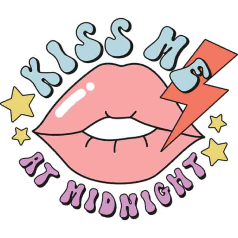 Kiss Me Midnight (DTF Transfer)