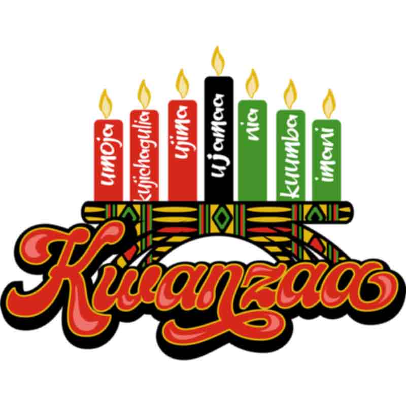 Kwanzaa Candles (DTF Transfer)