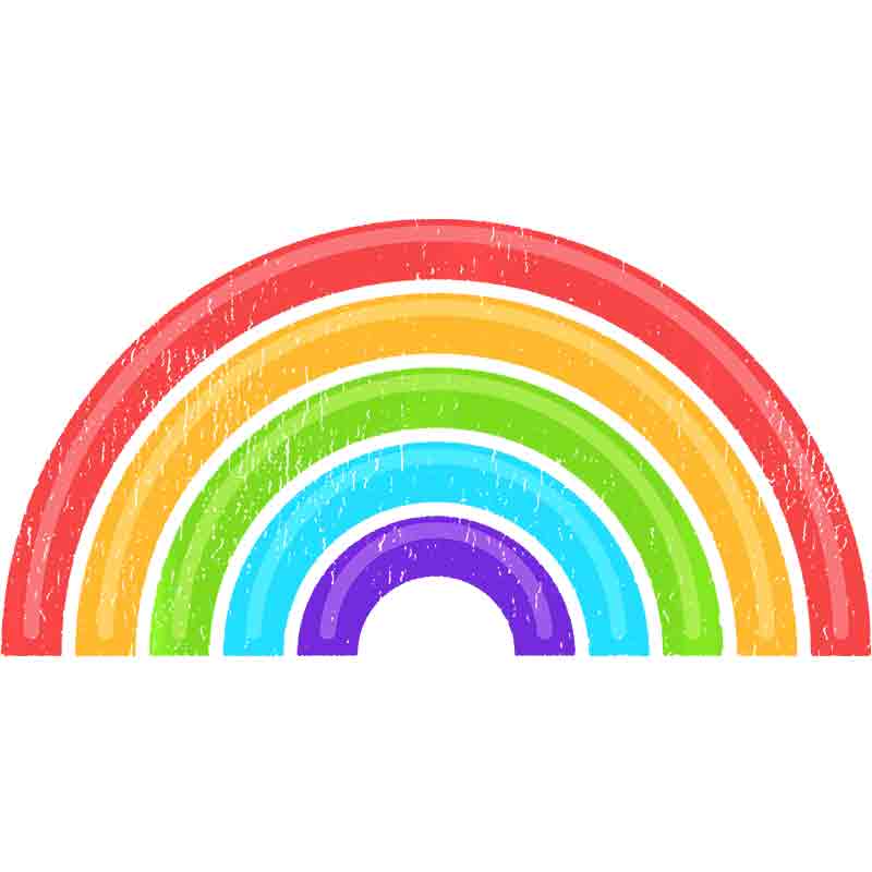 Pride Rainbow 334 (DTF Transfer)