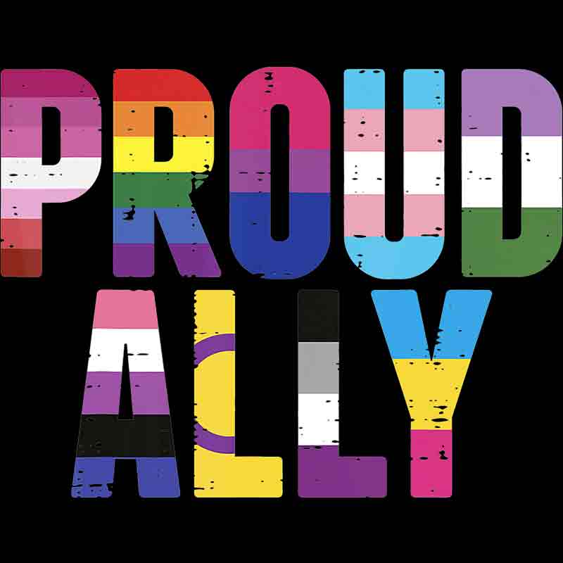 Proud Ally 341 (DTF Transfer)