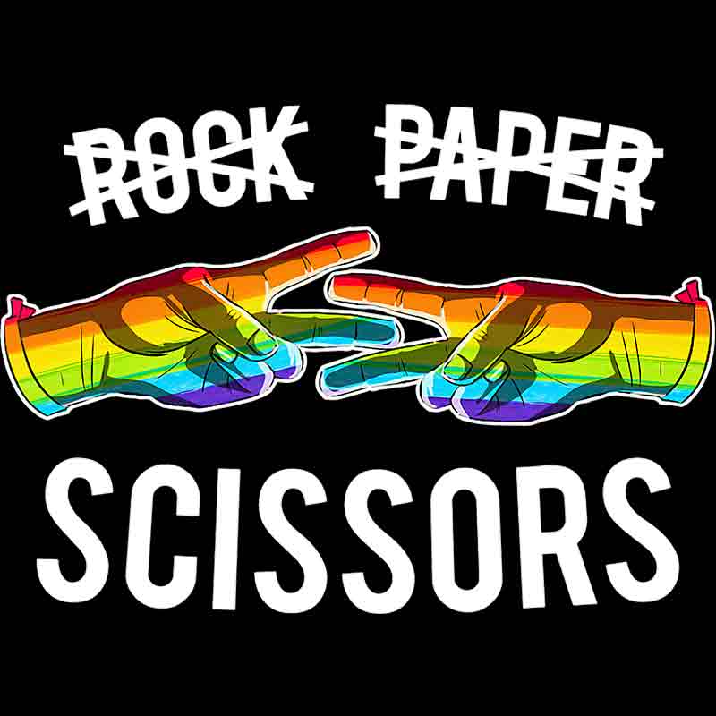 Rock Paper Scissors 391 (DTF Transfer)