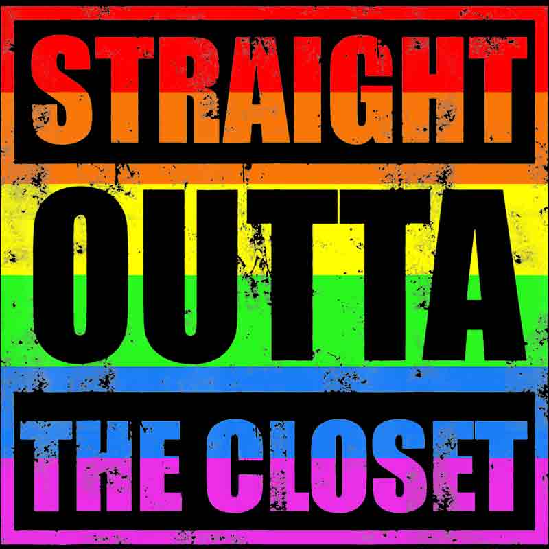 Straight Outta The Closet 417 (DTF Transfer)