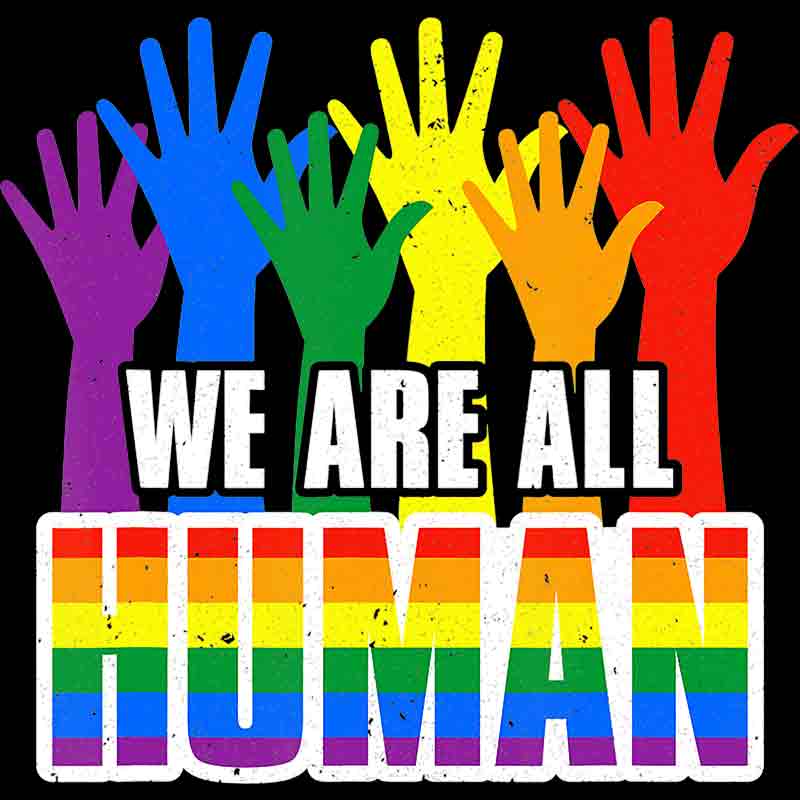 We are all Human 87 (DTF Transfer)