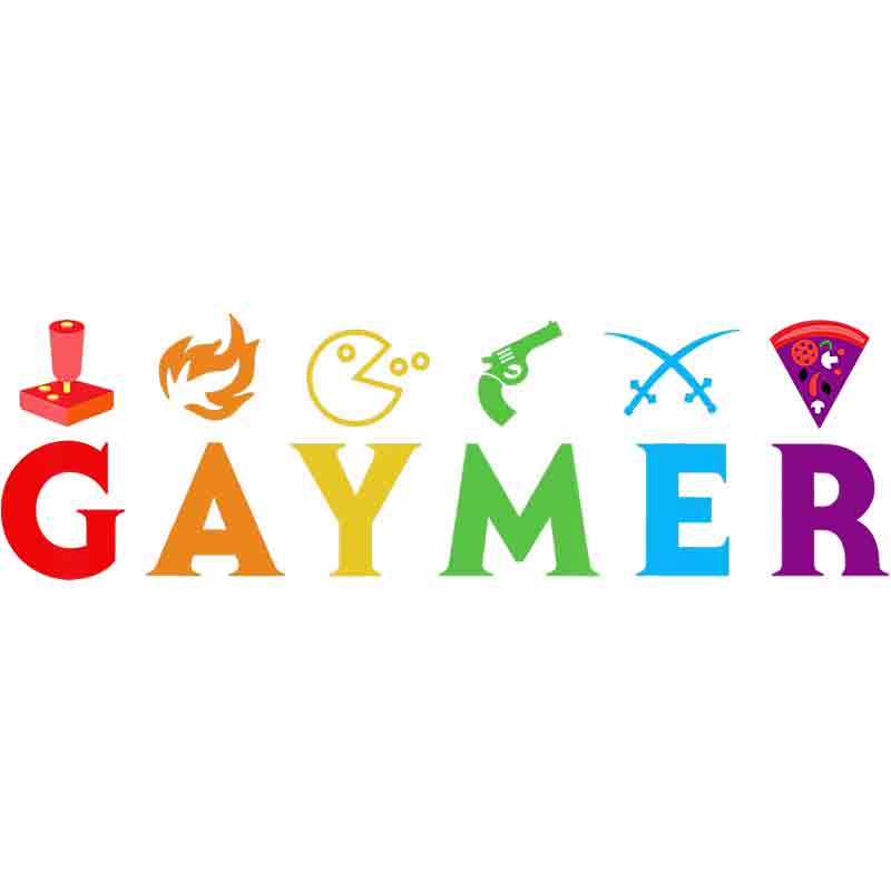 Pride Gaymer 91 (DTF Transfer)