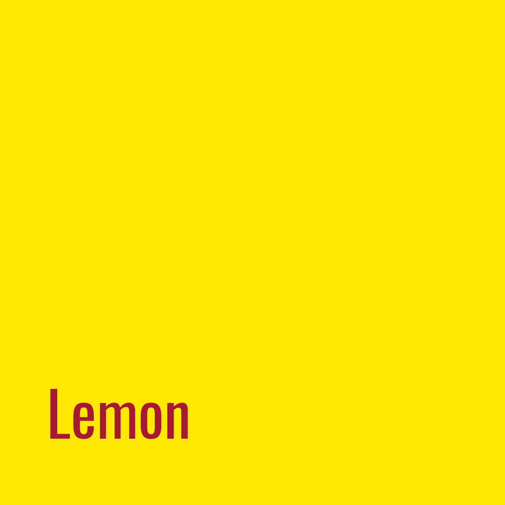Lemon Yellow - HTV