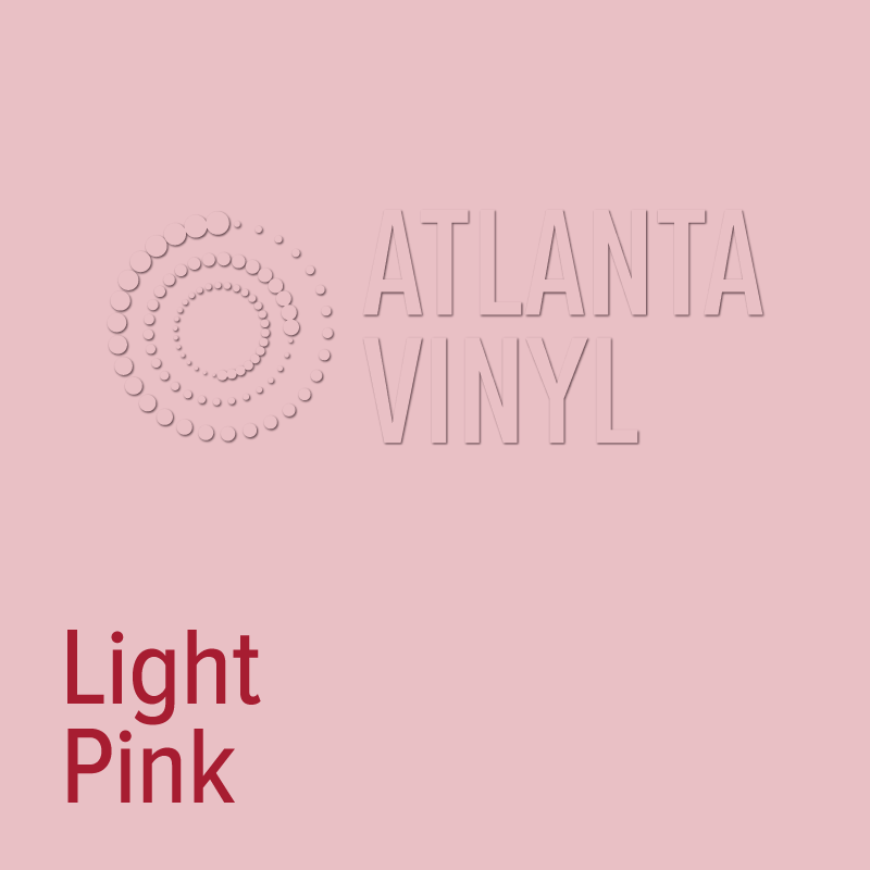 Light Pink Siser StripFlock Pro Heat Transfer Vinyl (HTV) (Bulk Rolls)