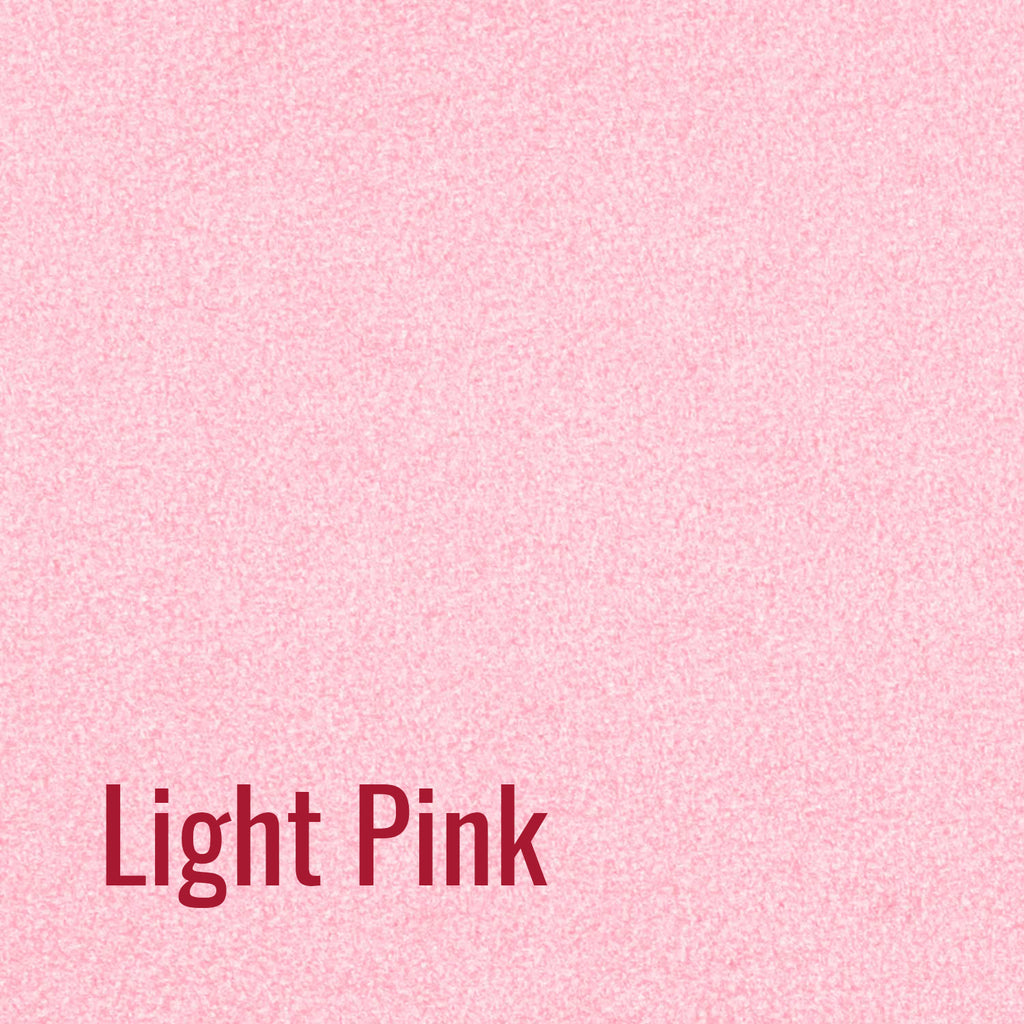 Light Pink Iron-On Vinyl, Flocked Vinyl HTV