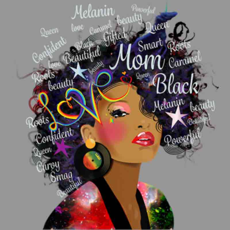 Love Black Mom (DTF Transfer)