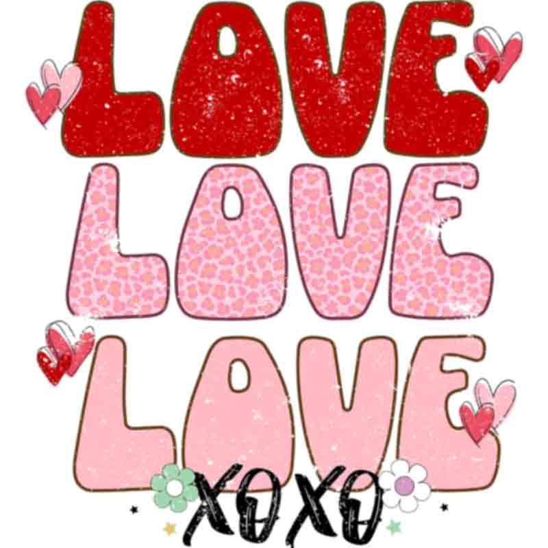Love XOXO (DTF Transfer)