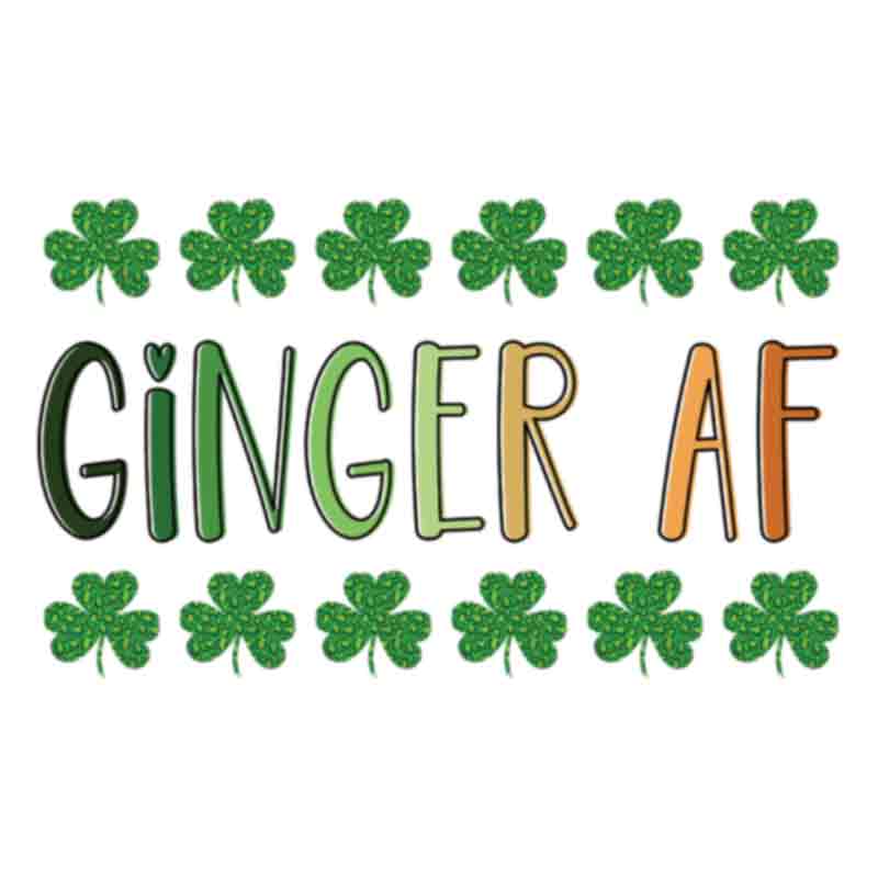 Lucky Ginger AF (DTF Transfer)