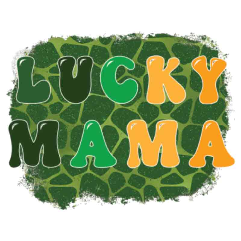 Lucky Mama Pattern Print (DTF Transfer)