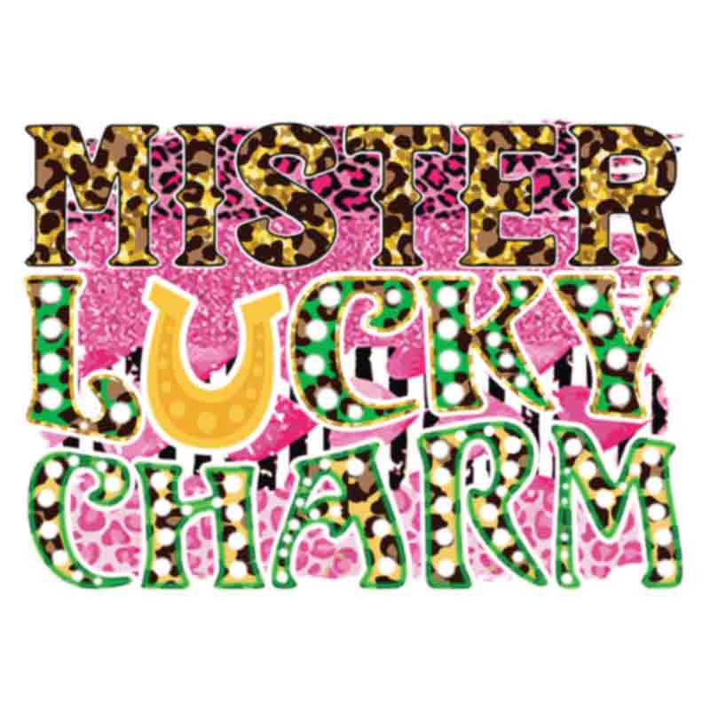 Lucky Mister Lucky Charm Leopard (DTF Transfer)
