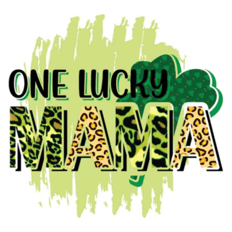 Lucky One Lucky Mama Leopard (DTF Transfer)