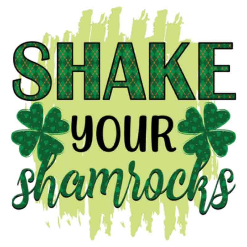 Lucky Shake Your Shamrocks Paint (DTF Transfer)