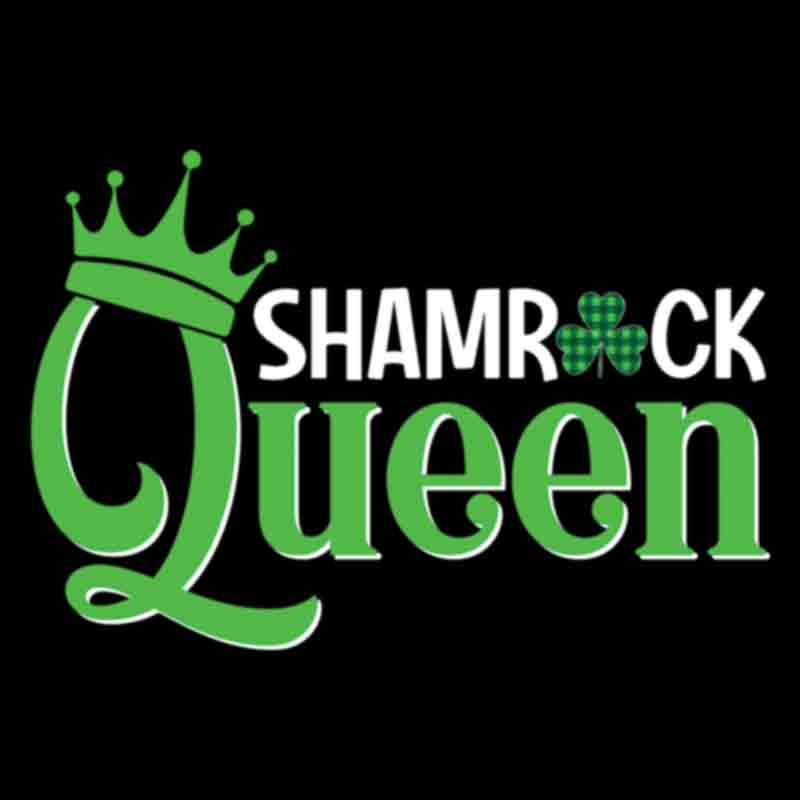 Lucky Shamrock Queen (DTF Transfer)
