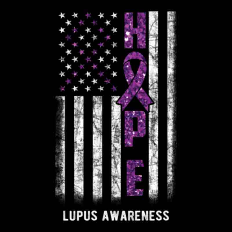 Lupus Hope Flag (DTF Transfer)