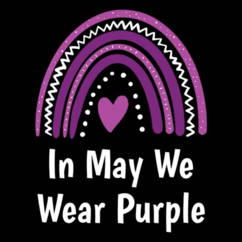 Lupus-Fibromyalgia In May We Wear Purple (DTF Transfer)