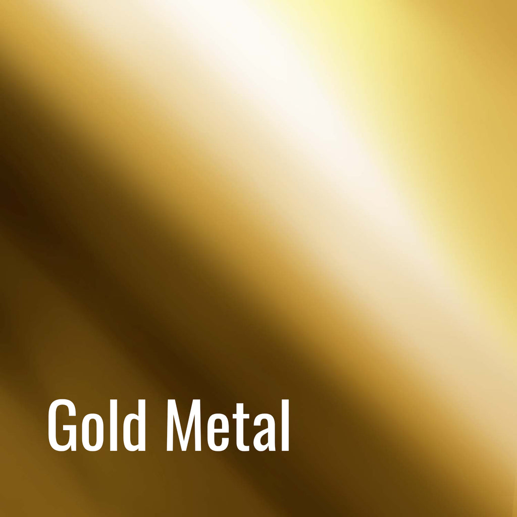 Gold - Siser Metal Heat Transfer Vinyl (HTV)