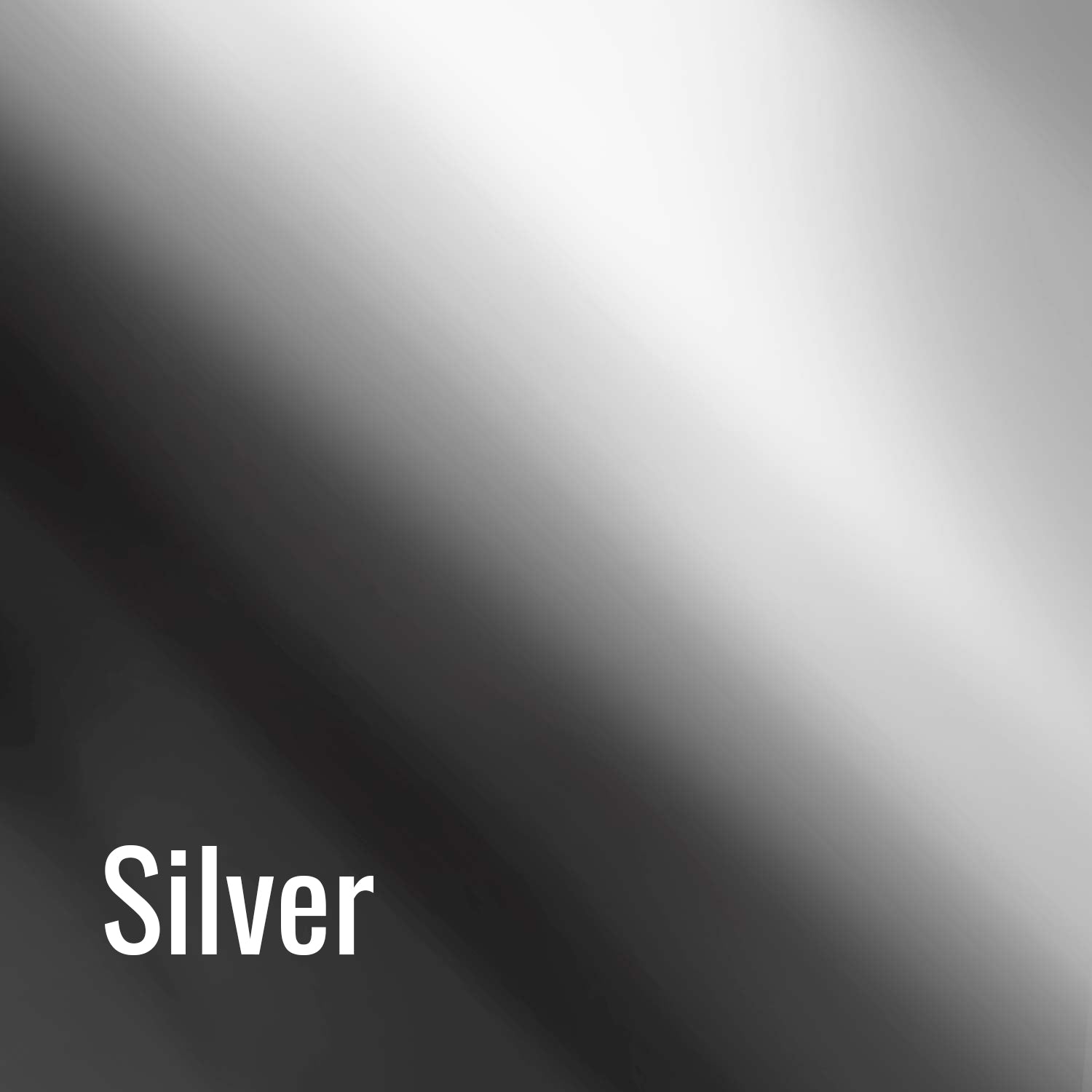 Silver - Siser Metal Heat Transfer Vinyl (HTV)
