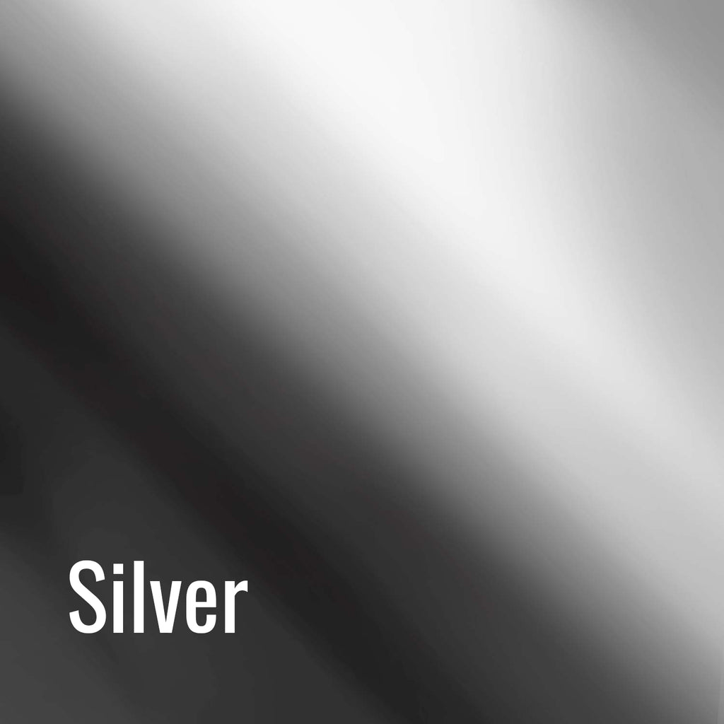 Silver - Siser Metal Heat Transfer Vinyl (HTV)