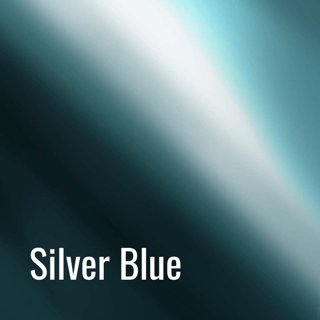 Silver Blue - Siser Metal Heat Transfer Vinyl (HTV)