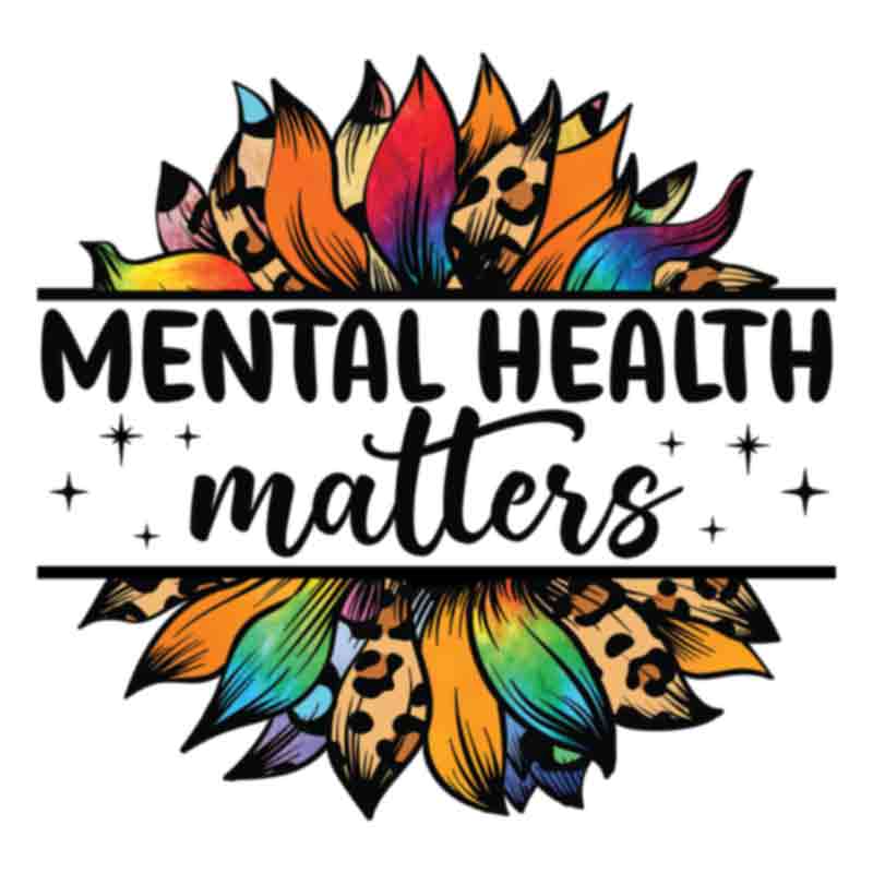 Mental Health Matters Sunflower (DTF Transfer)