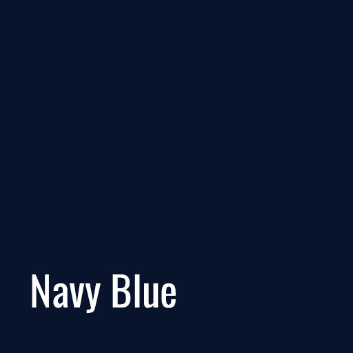 Navy Blue Iron-On Vinyl - 12 Bulk Rolls