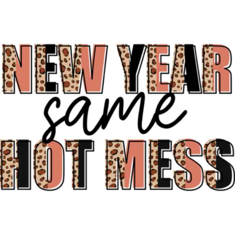 New Year Iron On Transfers - Funky New Year Things Sublimation and