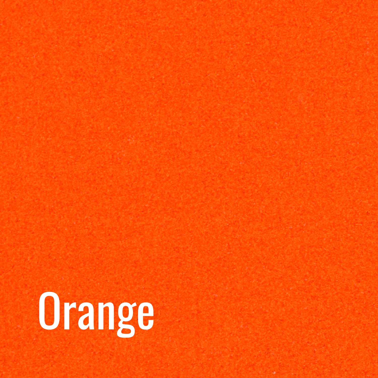 Orange Siser StripFlock Pro Heat Transfer Vinyl (HTV)