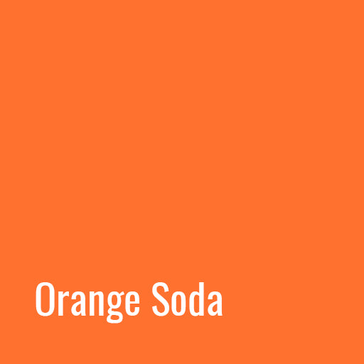 Orange Soda 12 Siser EasyWeed Heat Transfer Vinyl (HTV) (Bulk Rolls)