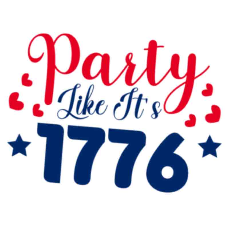 Party Like It's 1776 (DTF Transfer)