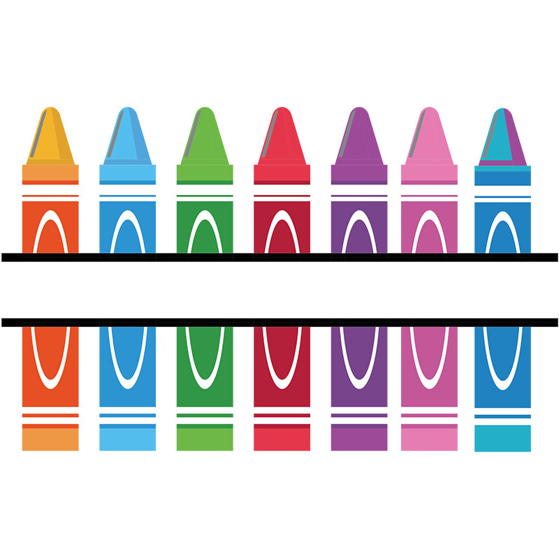 Crayons (DTF Transfer)