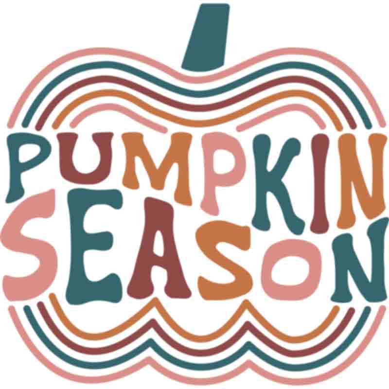 Pumpkin Season Stripes (DTF Transfer)