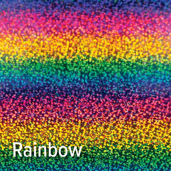 Rainbow Holographic Heat Transfer Vinyl Rolls By Craftables